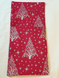 Handmade Fabric Christmas Cutlery Holder / Pouch Tableware