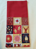 Handmade Fabric Christmas Cutlery Holder / Pouch Tableware
