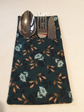Handmade Fabric Christmas Cutlery Holder / Pouch Tableware