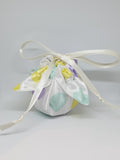 C1046 - Handmade Chocolate Orange / Bath Bomb Fabric Gift Pouch / Cover