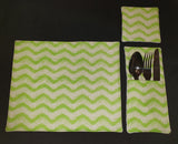 Handmade Bright Colour Fabric Tableware - Coaster, Cutlery holder, Placemat