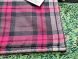 Pink Tartan Handmade Waterproof Base Sit Mat - Great for Picnics