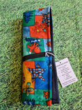 Multicoloured Woodland Animal Print Handmade Waterproof Base Sit Mat - Great for Picnics