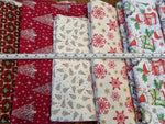 Job Lot Christmas 100% Cotton Fabric Bundle