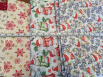 Job Lot Christmas 100% Cotton Fabric Bundle