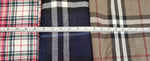 Job Lot 100% Brushed Cotton Tartan Fabric Bundle