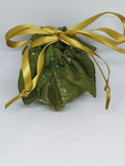 C1011 - Handmade Chocolate Orange / Bath Bomb Fabric Gift Pouch / Cover