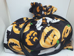 Wide Handmade Fun Halloween Print Trick or Treat / Gift Bag
