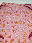 C1054 - Handmade Chocolate Orange / Bath Bomb Fabric Gift Pouch / Cover