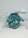 C1059 - Handmade Chocolate Orange / Bath Bomb Fabric Gift Pouch / Cover