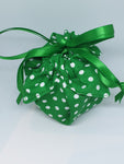 C1075 - Handmade Chocolate Orange / Bath Bomb Fabric Gift Pouch / Cover