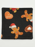 Handmade Christmas Gingerbread Fabric Tableware