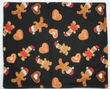 Handmade Christmas Gingerbread Fabric Tableware