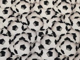 Fun Football Print 100% Cotton Fabric - per m