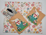 Handmade Fun Easter Fabric Tableware