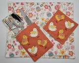 Handmade Fun Easter Fabric Tableware