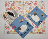 Handmade Fun Easter Fabric Tableware