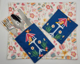 Handmade Fun Easter Fabric Tableware