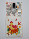 Handmade Fun Easter Fabric Tableware