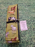 Horse Print Handmade Waterproof Base Sit Mat - Great for Picnics