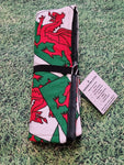 Ddraig Goch / Red Dragon Welsh Flag Print Handmade Waterproof Base Sit Mat - Great for Picnics