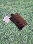 Shades of Brown Stripe Handmade Doggie Doo / Puppy Poop Bag Holder Pouch
