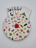 Party Celebration Print Handmade Helping Hand Playing Card Holder