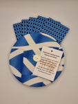 Scotland Scottish Saltire Flag Football Print Handmade Helping Hand Playing Card Holder