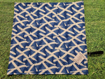 Scottish Saltire Flag Print Handmade Waterproof Base Sit Mat - Great for Picnics