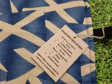 Scottish Saltire Flag Print Handmade Waterproof Base Sit Mat - Great for Picnics