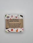 Set of 6 Party / Celebration Theme Print Handmade Reusable Make Up Remover Pads