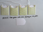 Set of 4 No.2252 Pale Green with Cream Arabesque Tile Pattern Handmade Gift Tags