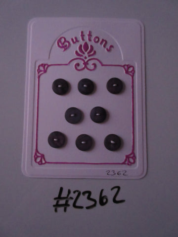 #2362 Lot of 7 Deep Purple / Grey Buttons