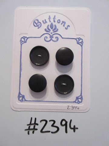#2394 Lot of 4 Dark Purple Buttons
