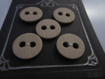 #3101 Lot of 5 Stone Colour Large Holed Buttons