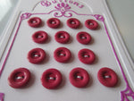#3158 Lot of 14 Pink Buttons